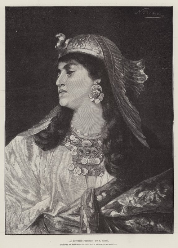Egyptská princezna od Nathaniel Sichel