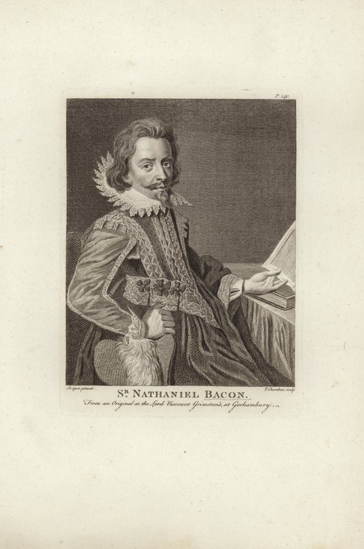 Sir Nathaniel Bacon , amatérský malíř od Nathaniel Bacon