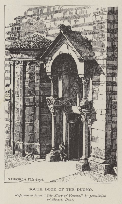 Jižní dveře Duomo od Nelly Erichsen