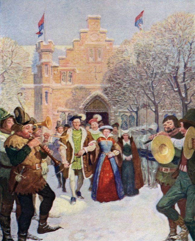 Ilustrace k filmu The Black Arrow od Roberta Louise Stevensona od Newell Convers Wyeth