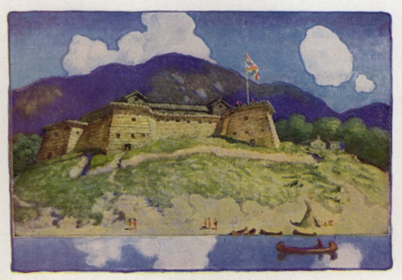 Ilustrace k filmu Poslední Mohykán od Newell Convers Wyeth