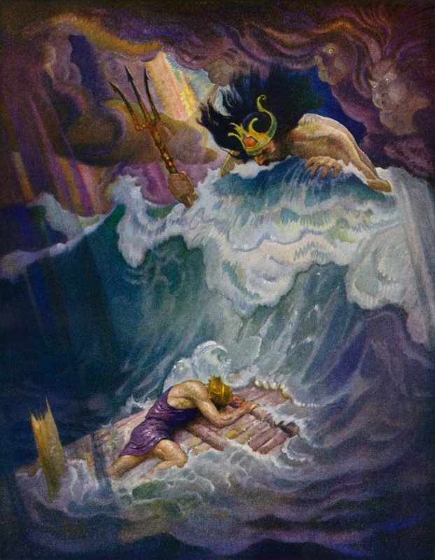 Odyssey: Odysseův vor od Newell Convers Wyeth