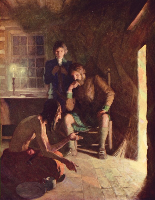Indická dlouhá myšlenka od Newell Convers Wyeth