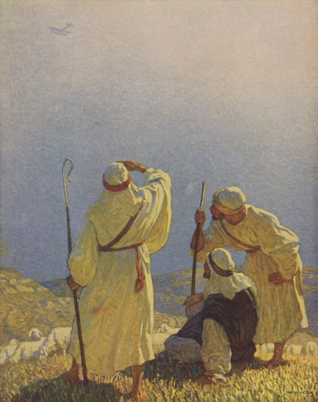 Betlémská hvězda od Newell Convers Wyeth