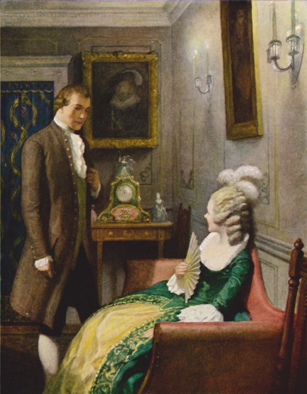 S Evou v Londýně od Newell Convers Wyeth