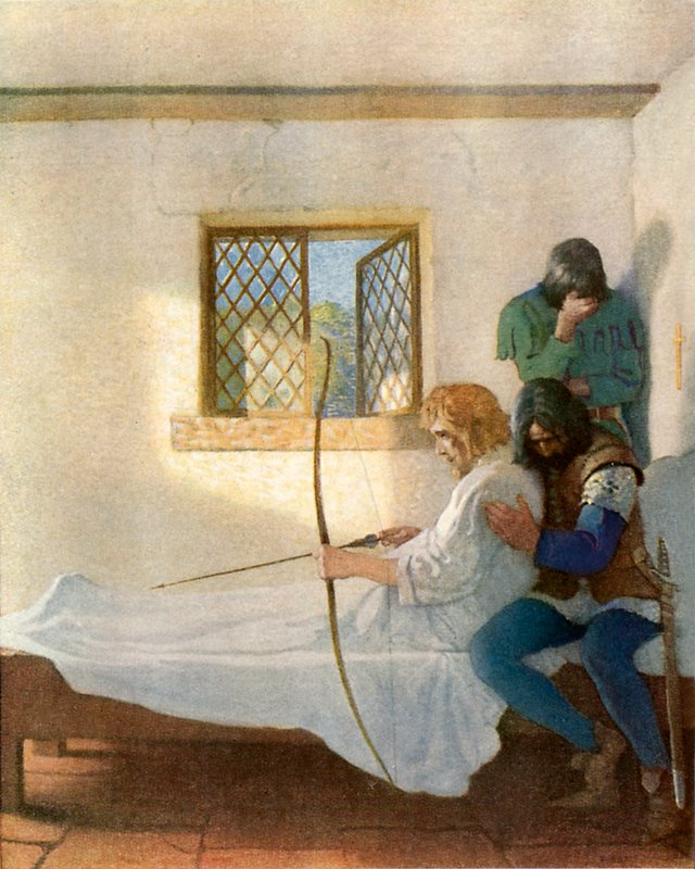 Odchod Robina Hooda od Newell Convers Wyeth