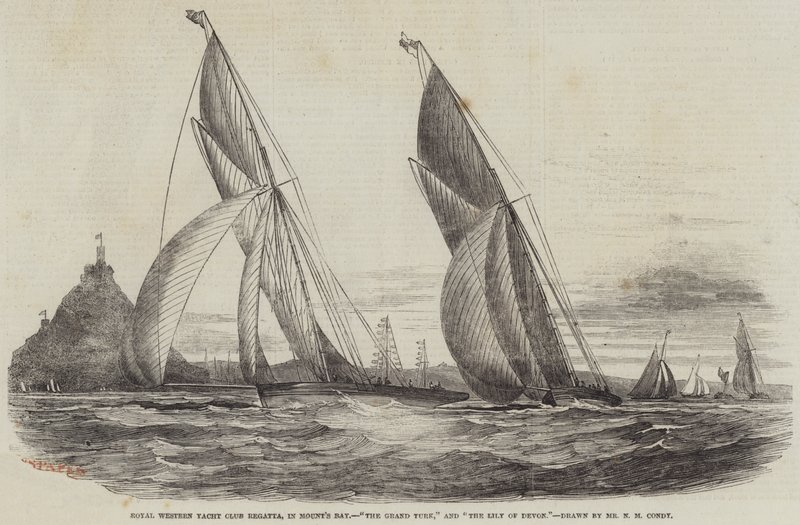 Royal Western Yacht Club Regatta, v Mount