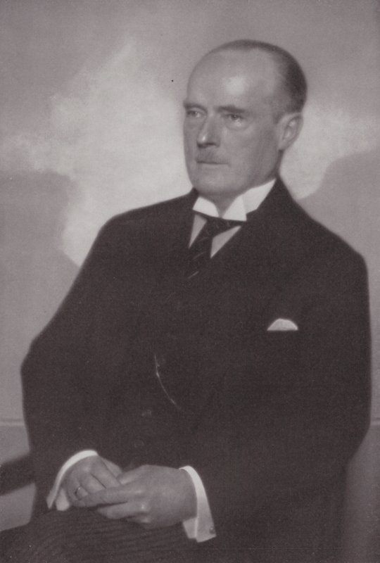 Gustav Krupp von Bohlen und Halbach, německý úředník a podnikatel (čb fotografie) od Nicola Perscheid