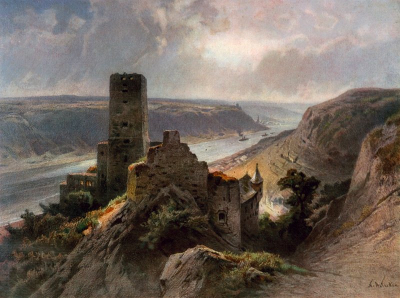 Hrad Gutenfels od Nicolai Astudin