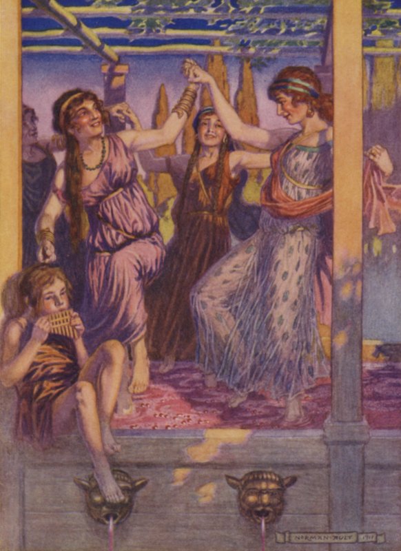 Vats of Luna (barevné lito) od Norman Ault