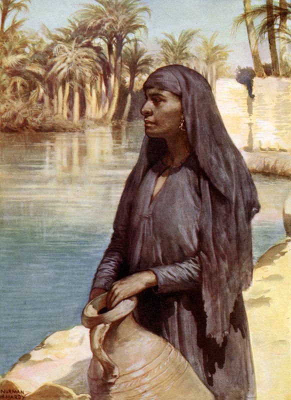 Egyptská žena od Norman Hardy