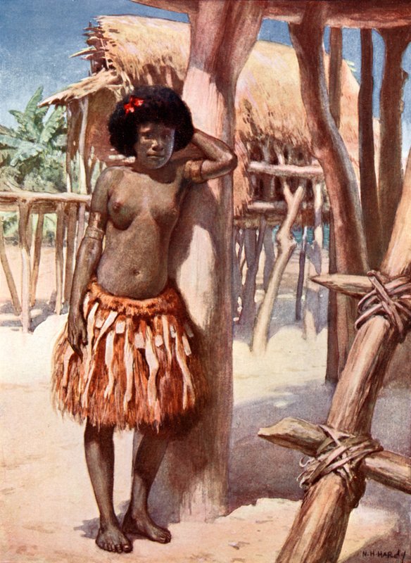 Žena z okresu Rigo: Britská Nová Guinea od Norman Hardy
