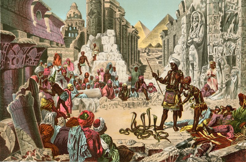 Starověký Egypt a moderní Egypt kontrastují od North American