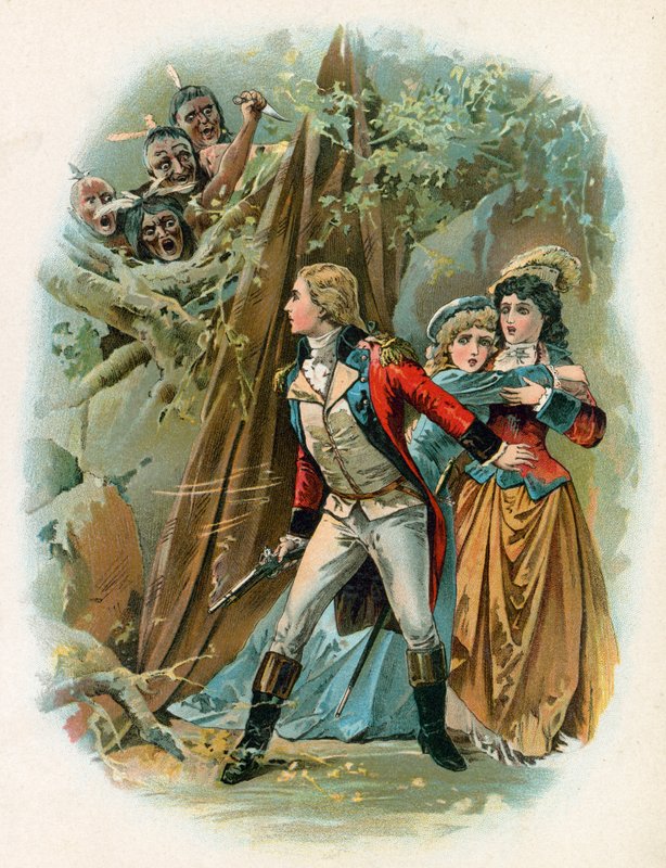 Ilustrace pro Poslední Mohykán od North American