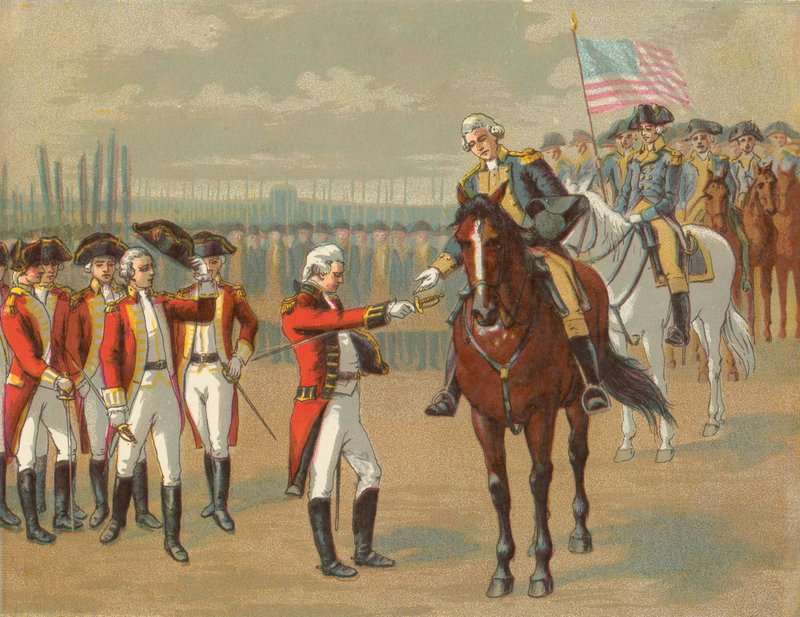 Kapitulace Cornwallis od North American
