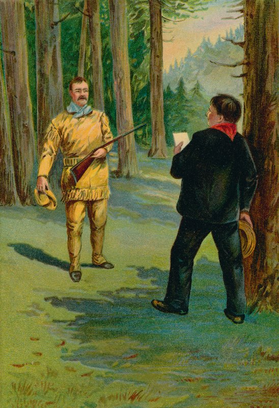 Theodore Roosevelt zavolal k lůžku umírajícího prezidenta od North American
