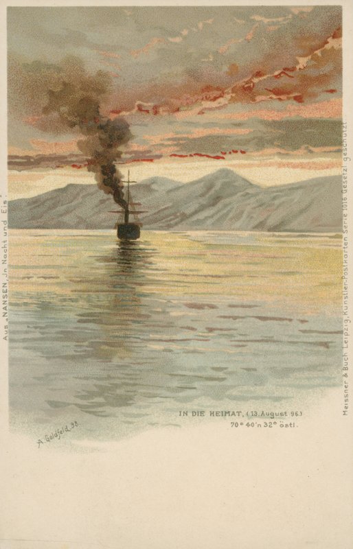 Nansenova expedice Fram, srpen 1896 od Norwegian School