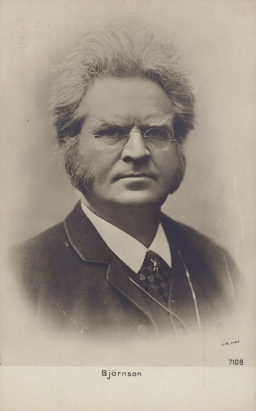 Bjornstjerne Bjornson (1832-1910), norský spisovatel, nositel Nobelovy ceny od Norwegian Photographer