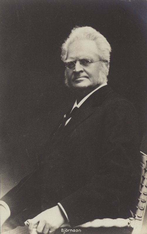 Bjornstjerne Bjornson , norský skladatel (1832-1910) od Norwegian Photographer