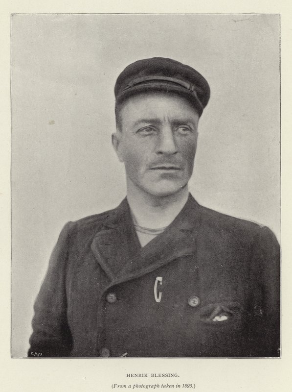 Henrik Blessing (černobílá fotografie) od Norwegian Photographer