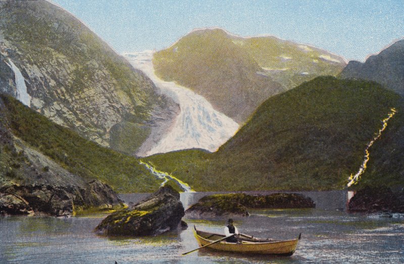 Norsko / Norge: Bondhusbraeen (barevné foto) od Norwegian Photographer