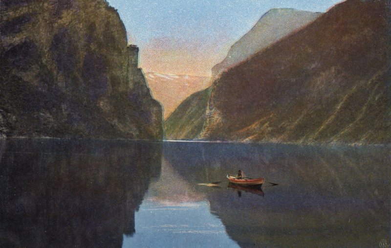 Norsko / Norge: Geirangerfjord (barevné foto) od Norwegian Photographer