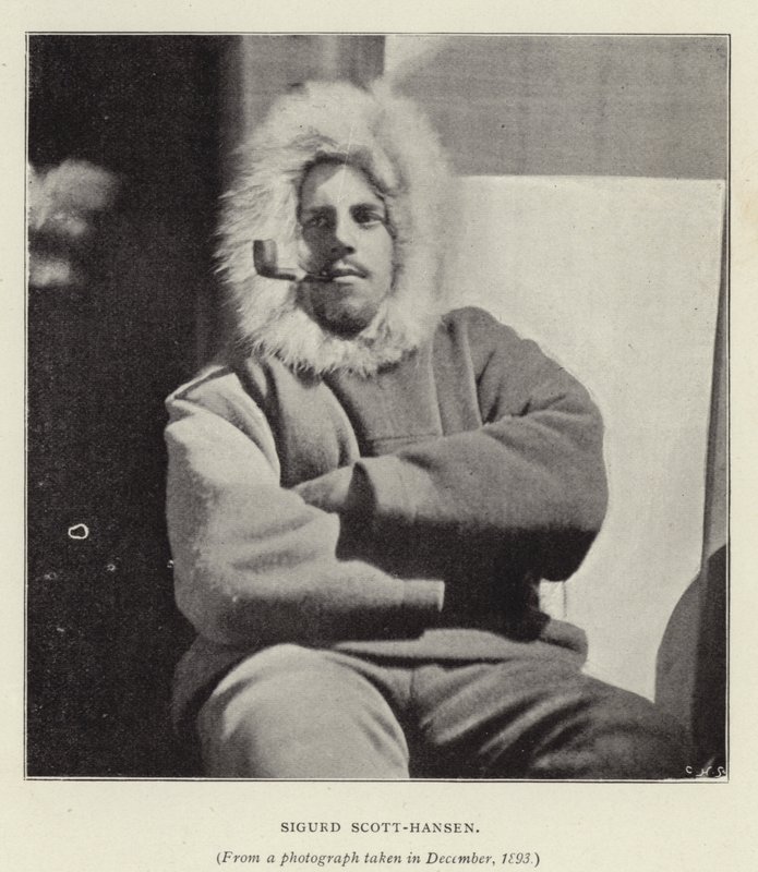 Sigurd Scott-Hansen (černobílá fotografie) od Norwegian Photographer