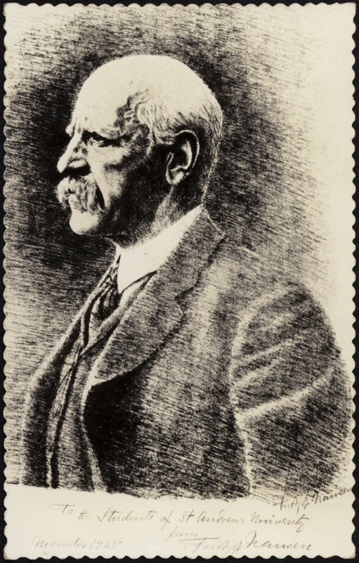 Fridtjof Nansen (1861-1930), norský cestovatel, diplomat a humanitární pracovník od Norwegian School
