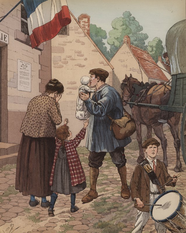2. srpna 1914 od Onfray de Breville Job
