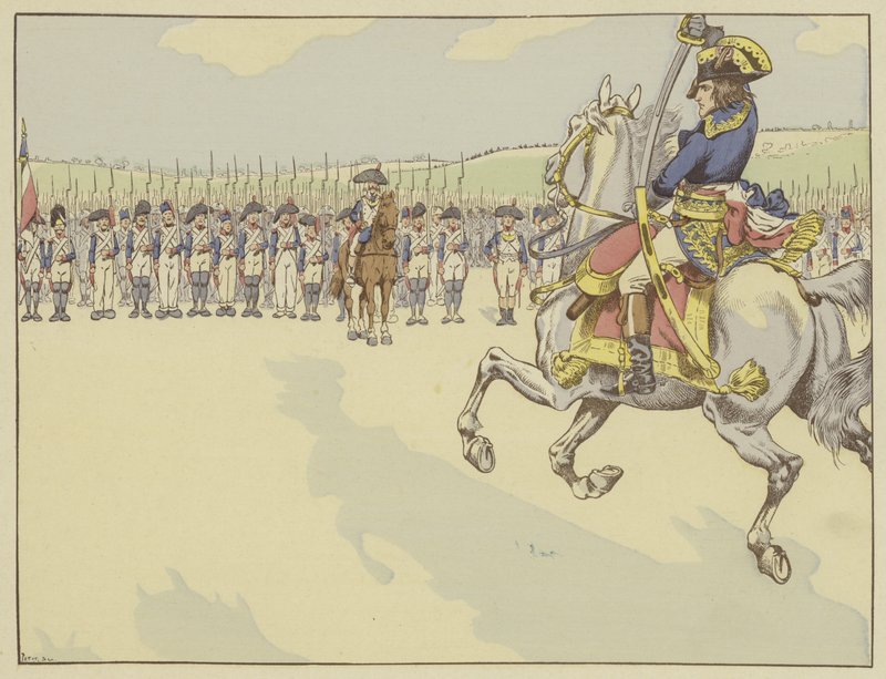 Napoleon slíbil svým vojákům vítězství a svůj slib dodržel od Onfray de Breville Job