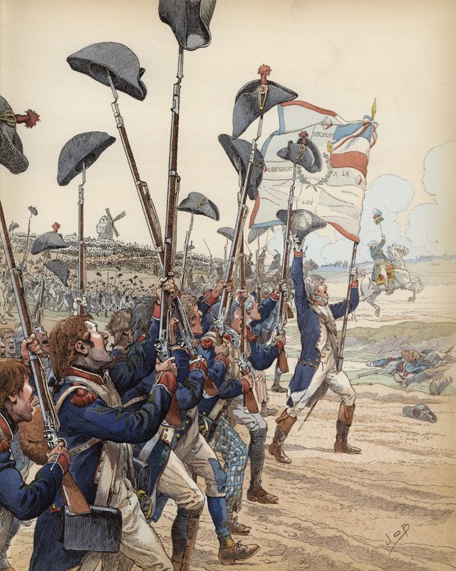 Valmy od Onfray de Breville Job