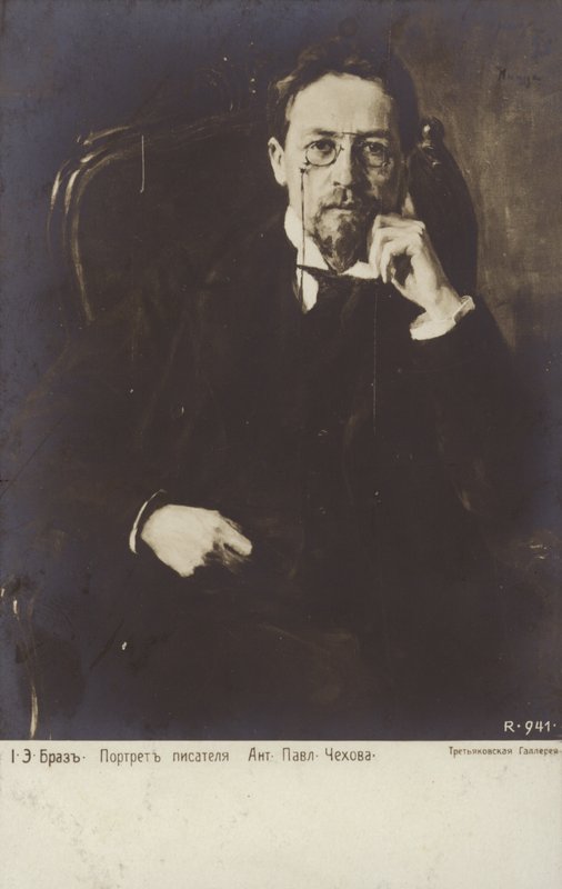 Anton Čechov, ruský povídkář a dramatik od Osip Emmanuilovich Braz