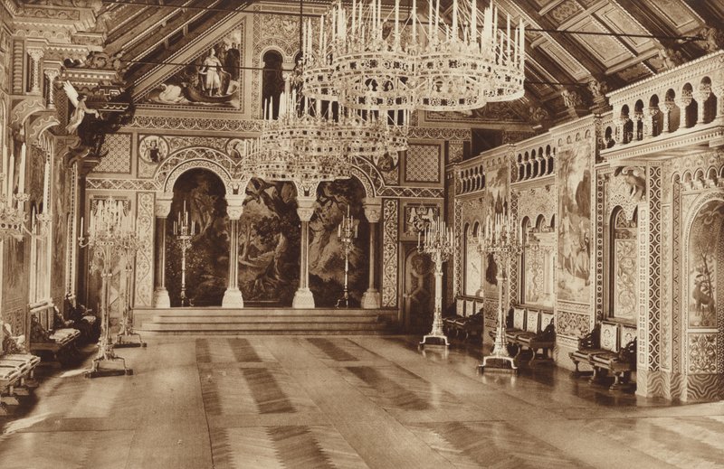 Zámek bavorských králů Neuschwanstein, Singerhall od Otto Ballerstedt