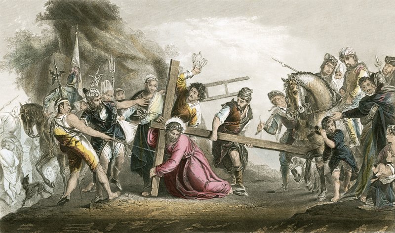 Kristus nesoucí kříž od Paolo Veronese