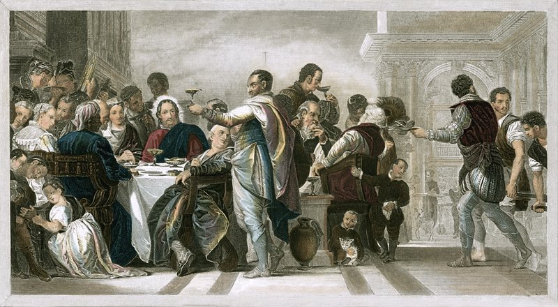 Svatba v Káně od Paolo Veronese