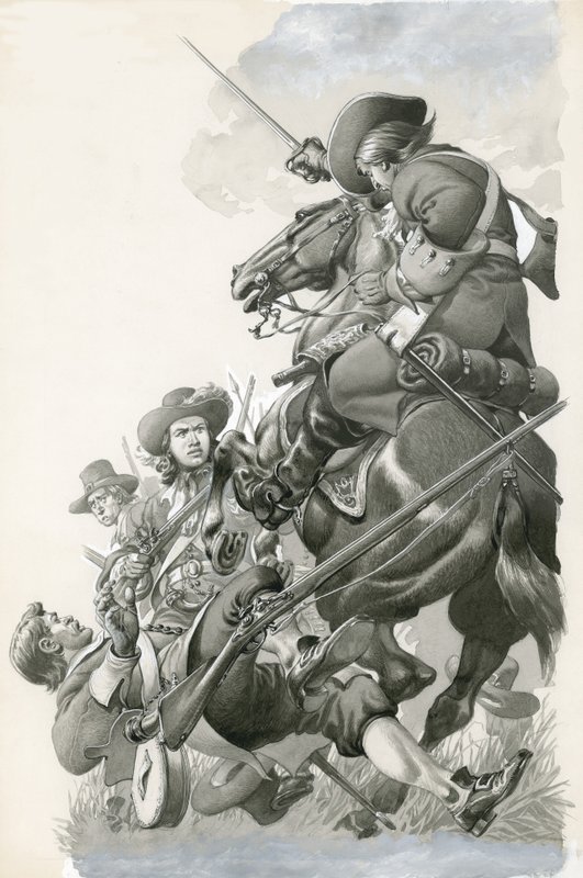 Černé břicho koně od Pat (1907-95) Nicolle