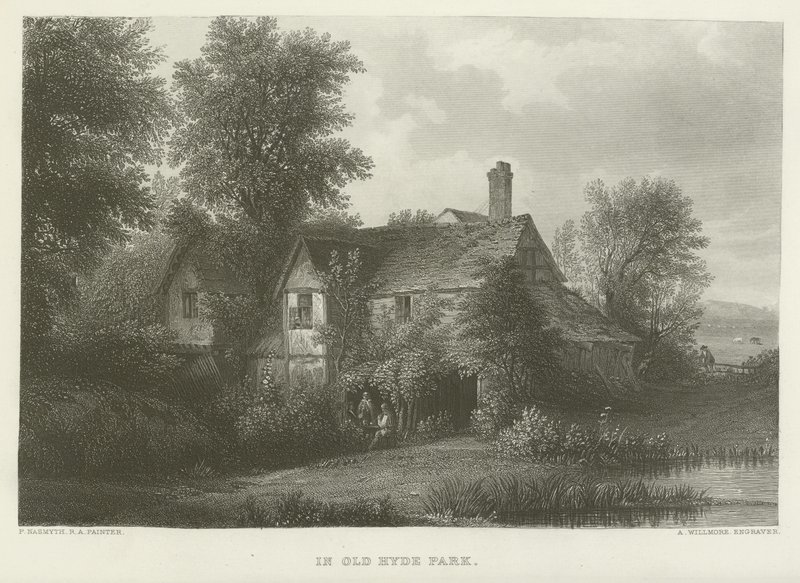 Ve Starém Hyde Parku od Patrick Nasmyth