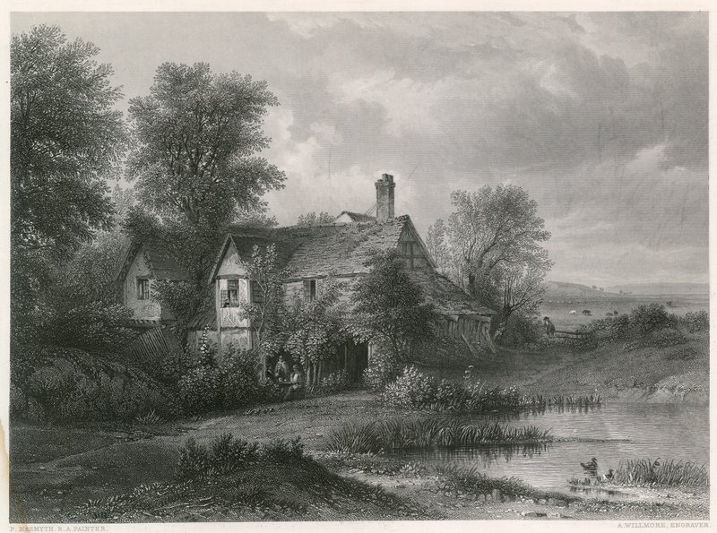 Ve starém Hyde Parku v Londýně od Patrick Nasmyth