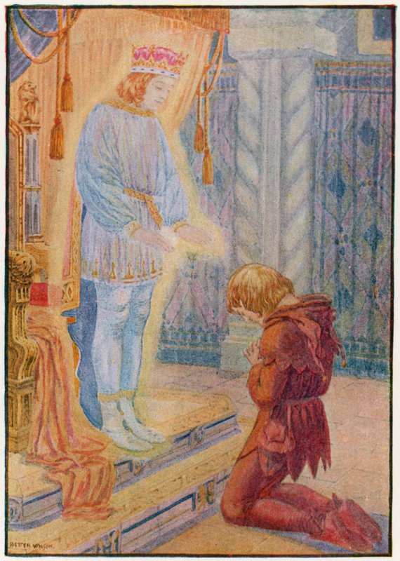 Robert se potopil na kolena (Color Litho) od Patten Wilson