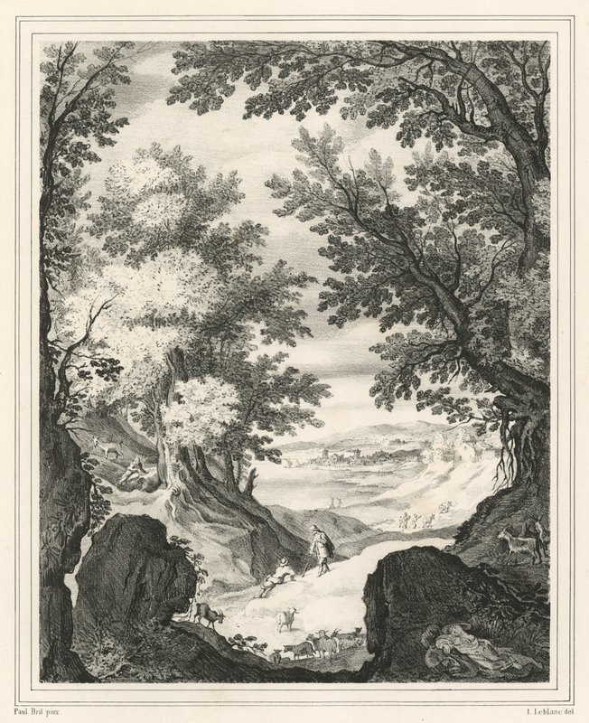 Krajina od Paul Bril