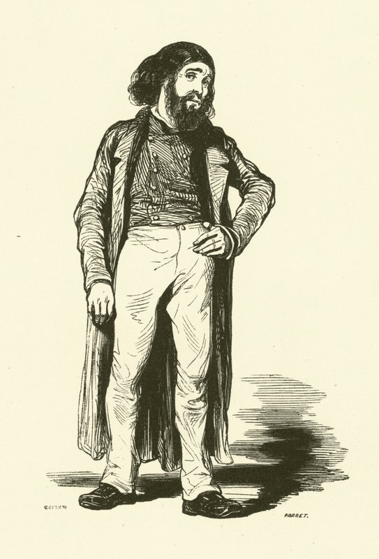 Model od Paul after Gavarni