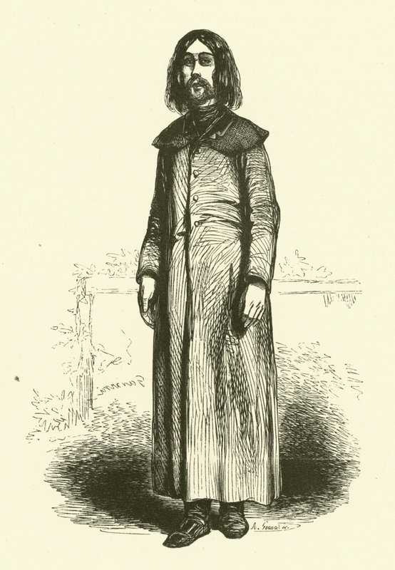 Básník od Paul after Gavarni