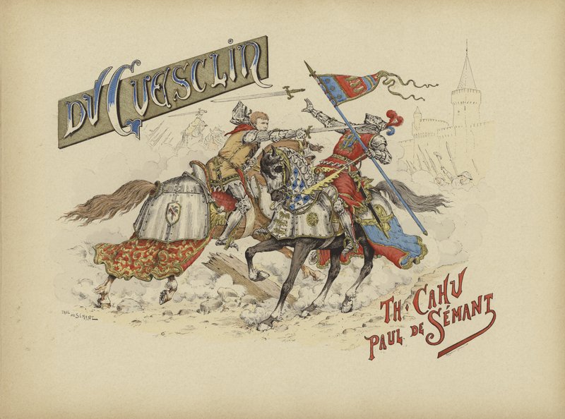 Bertrand du Guesclin , francouzský vojenský velitel od Paul de Semant