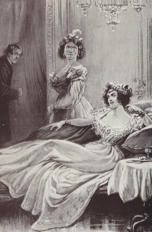 Ilustrace pro Barchester Towers od Anthonyho Trollope (litho) od Paul (after) Hardy