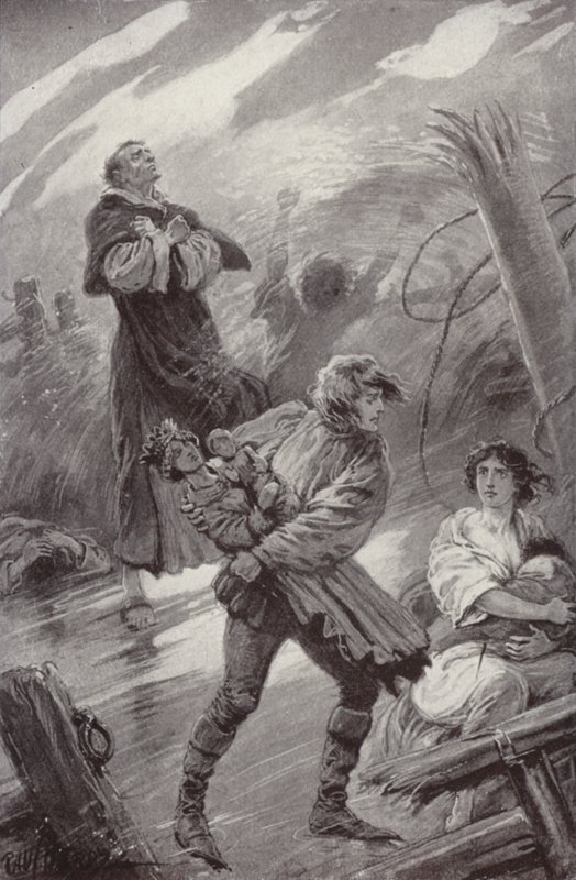 Ilustrace pro The Cloister and The Hearth od Charlese Reade (litho) od Paul (after) Hardy