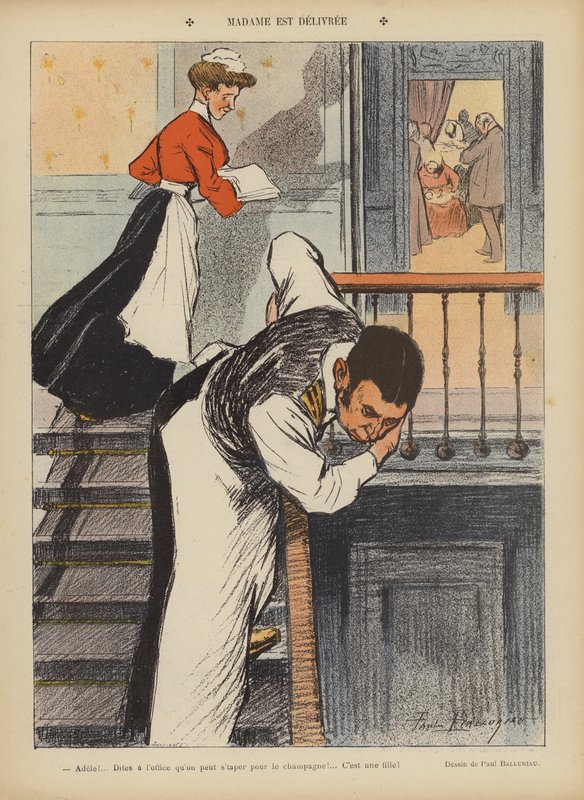 Ilustrace pro Le Rire od Paul Balluriau
