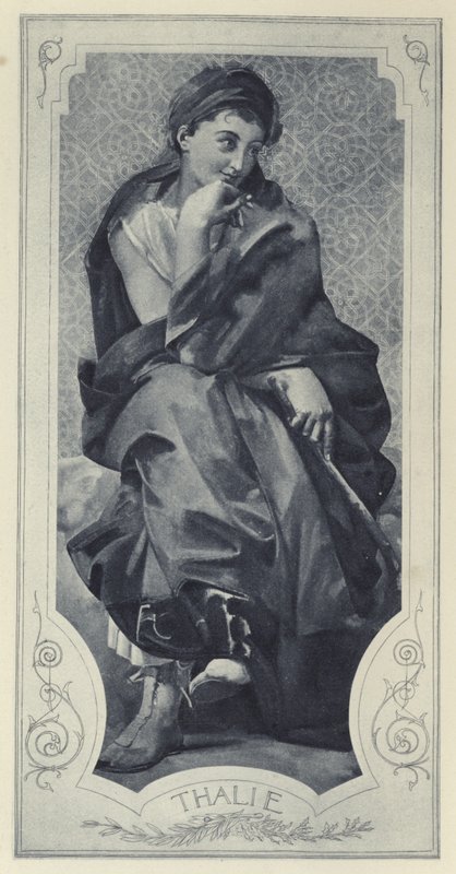 Thalia, múza komedie (hlubotisk) od Paul Baudry