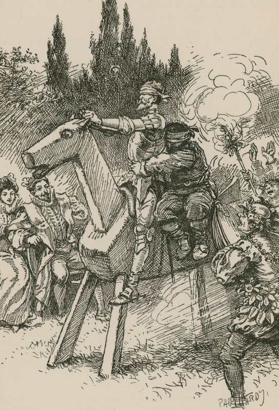 Don Quijote... začal otáčet špendlíkem od Paul Hardy