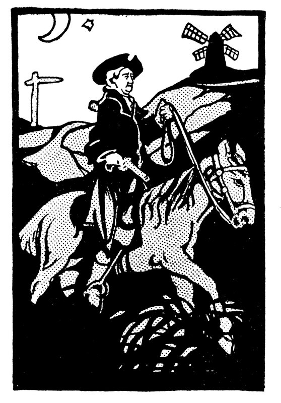 Highwayman (rytina) od Paul Hardy