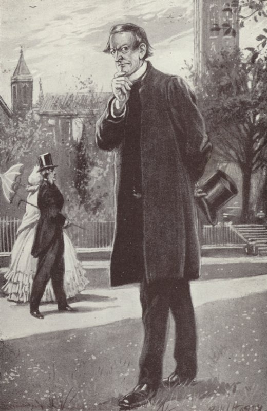 Ilustrace pro Barchester Towers od Anthony Trollope od Paul Hardy